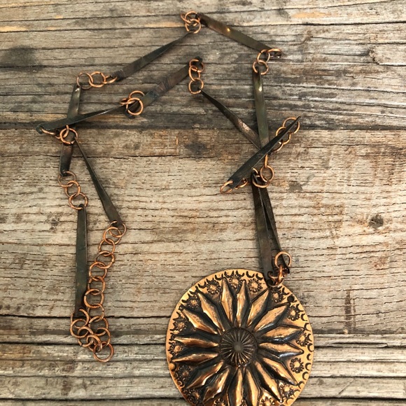 Handmade Copper Necklace - Picture 7 of 9